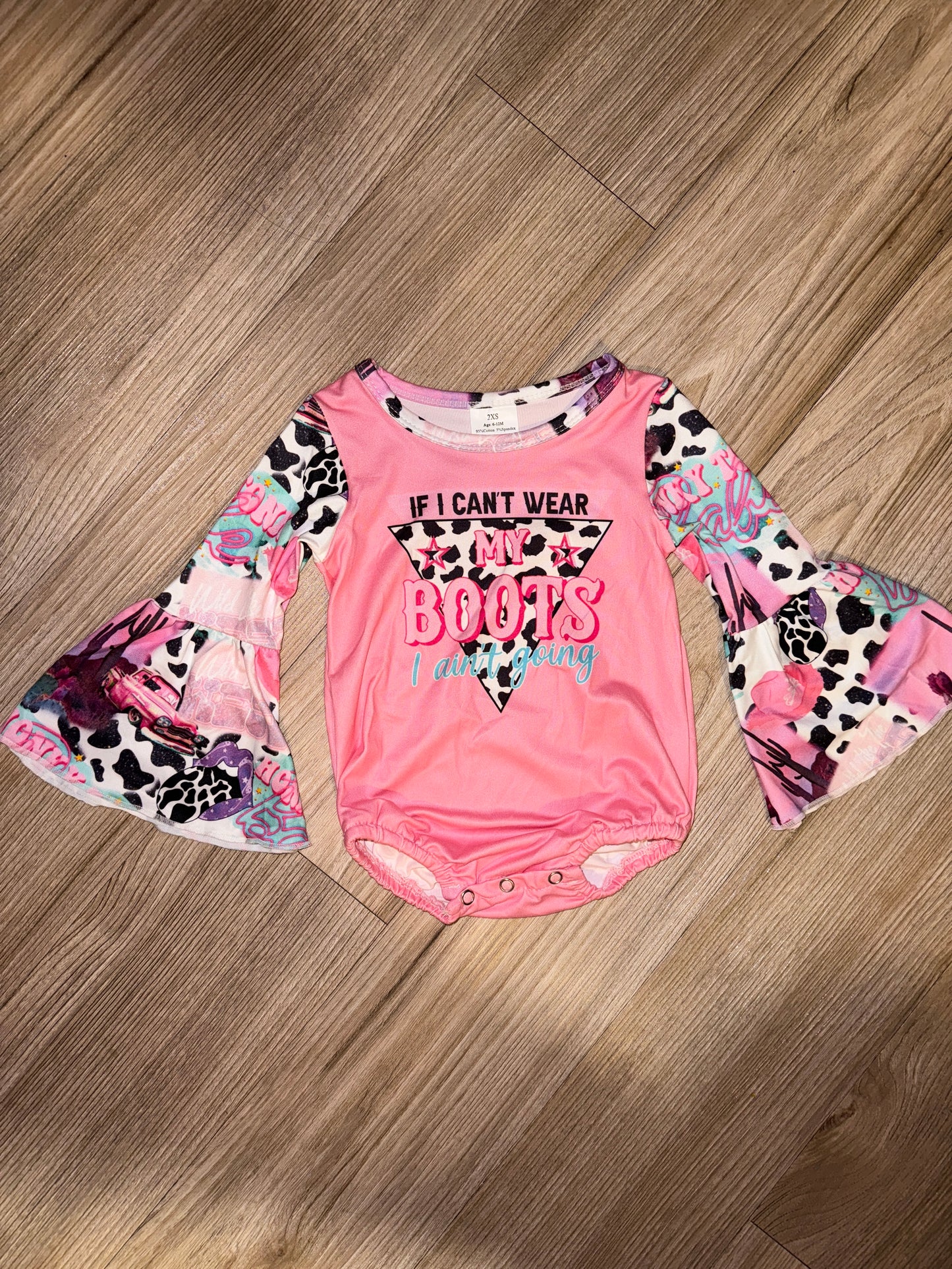 Boots onesie