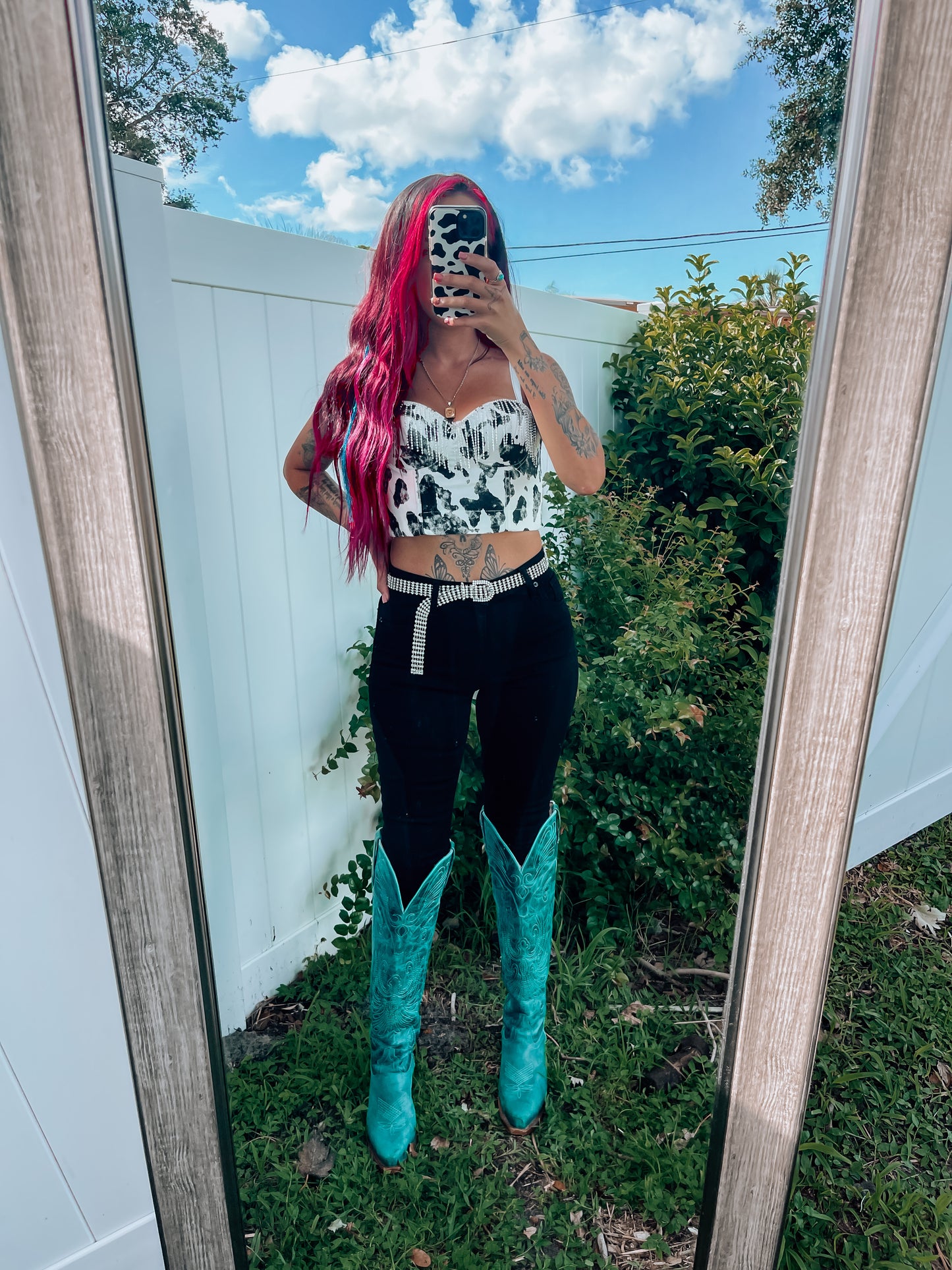 Rhinestone Cowgirl Top