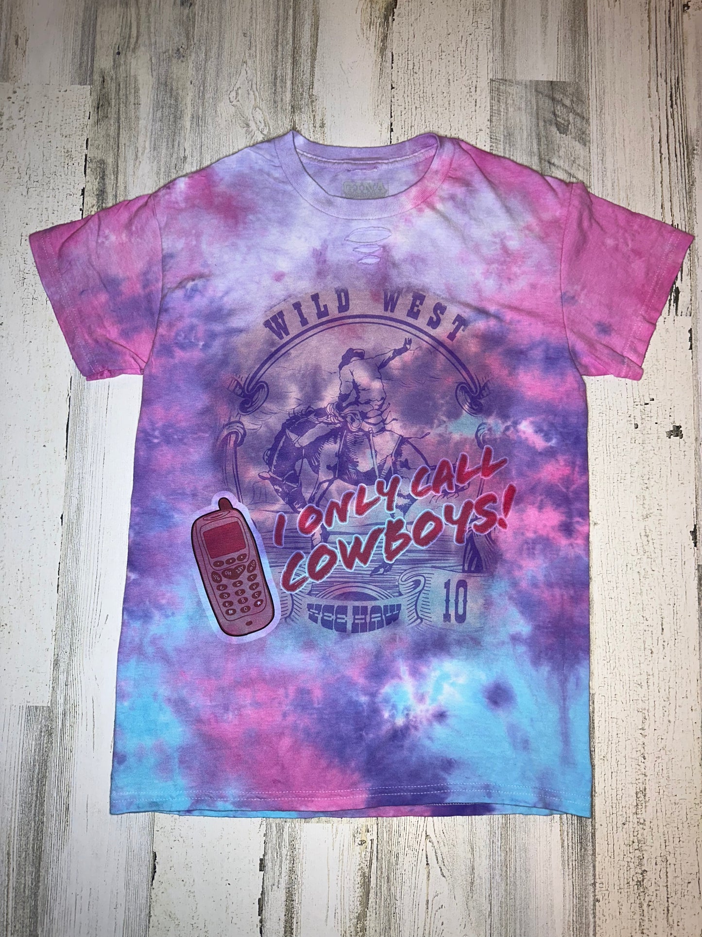 Only Call Cowboys Tee